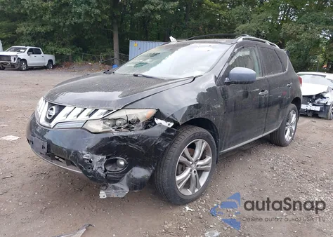 2009 Nissan Murano Le z USA, uszkodzony, nr VIN JN8AZ18W09W107539